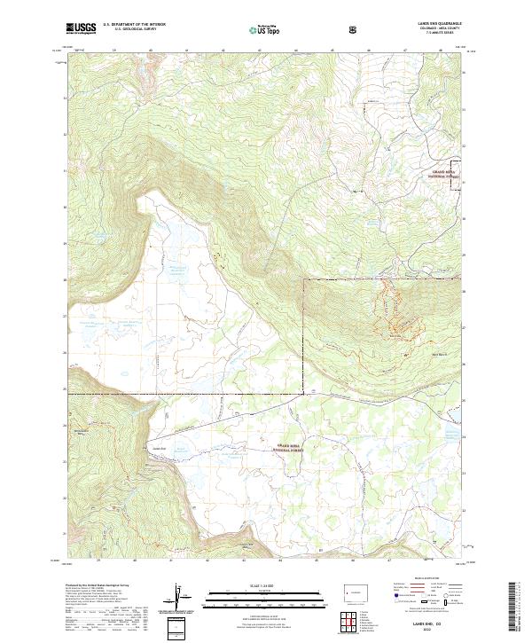 USGS Topographic Map – Lands End