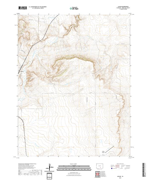 USGS Topographic Map – Lascar