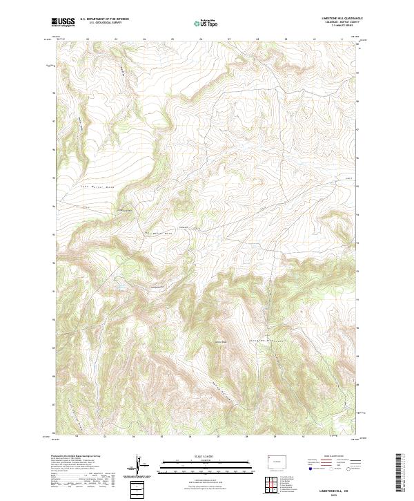 USGS Topographic Map – Limestone Hill
