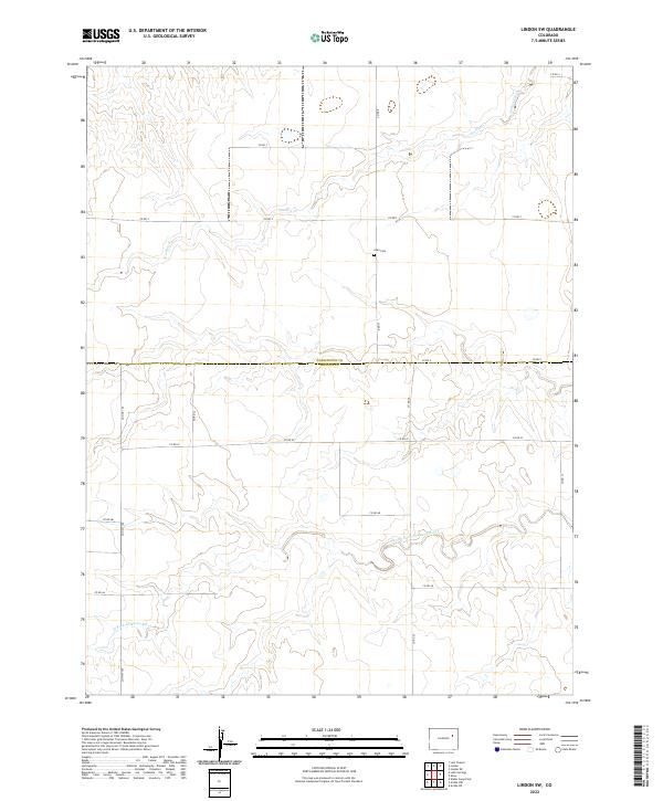 2022 Map of Lindon SW, 2022 Print