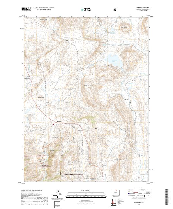 USGS Topographic Map – Livermore