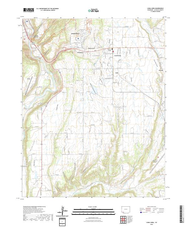 USGS Topographic Map – Loma Linda