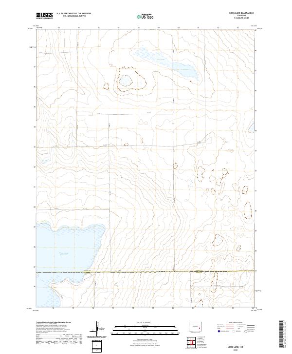 USGS Topographic Map – Long Lake