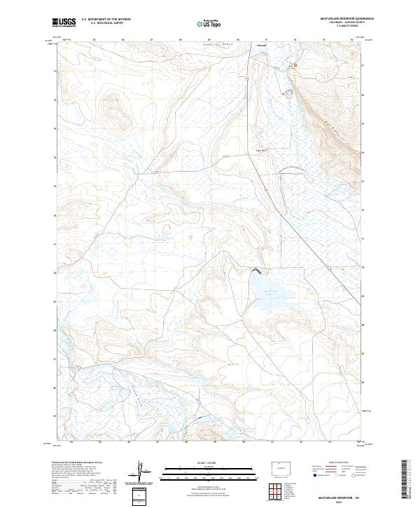 USGS Topographic Map – MacFarlane Reservoir