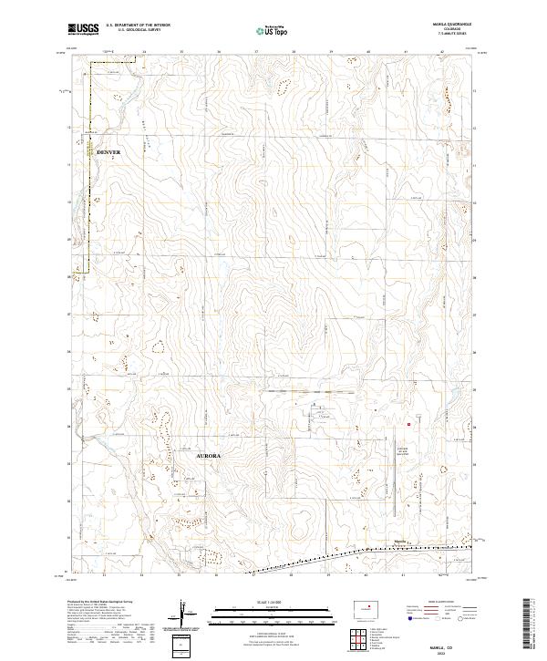 USGS Topographic Map – Manila