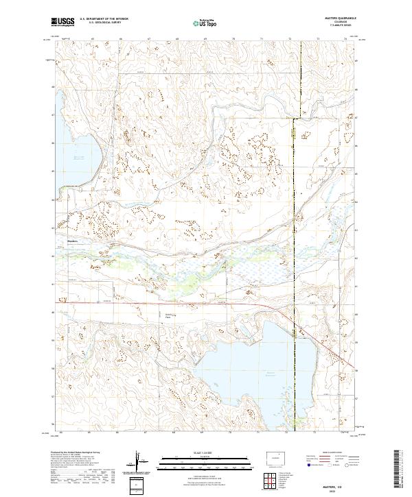 USGS Topographic Map – Masters