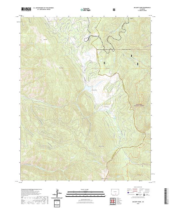 USGS Topographic Map – McCarty Park
