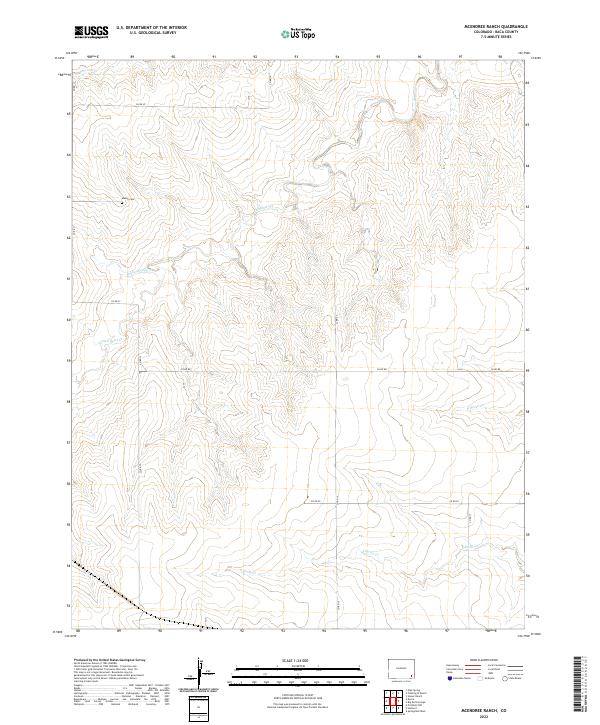 USGS Topographic Map – McEndree Ranch