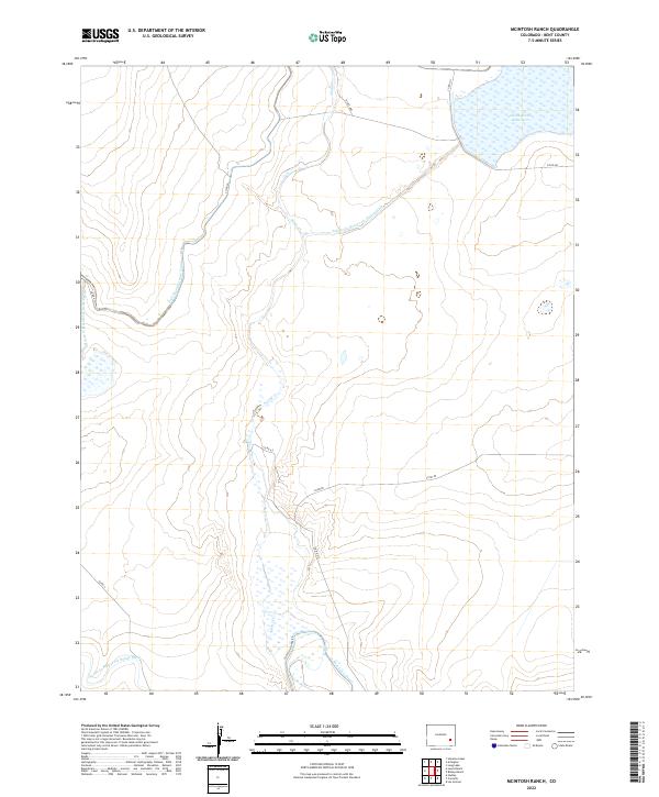 USGS Topographic Map – McIntosh Ranch