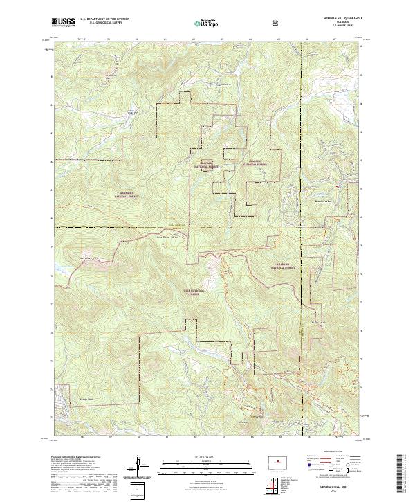 USGS Topographic Map – Meridian Hill