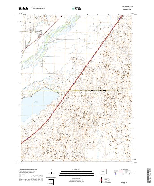 USGS Topographic Map – Merino