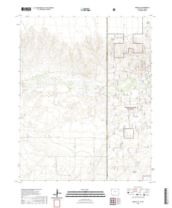 USGS Topographic Map – Midway SE