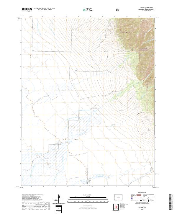 USGS Topographic Map – Mirage