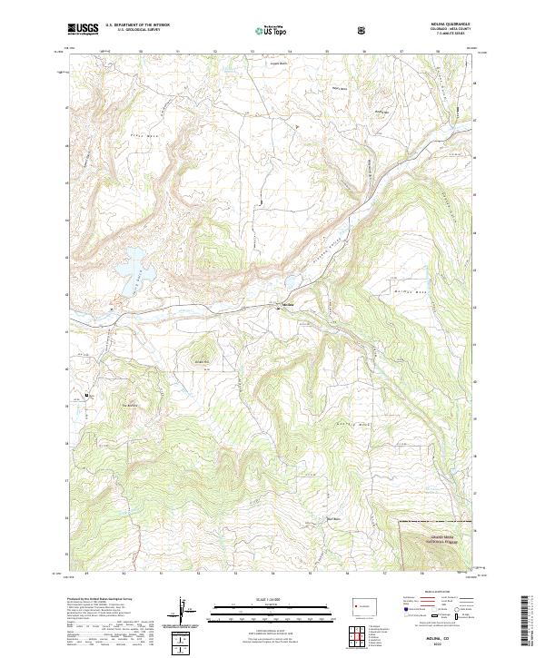 USGS Topographic Map – Molina
