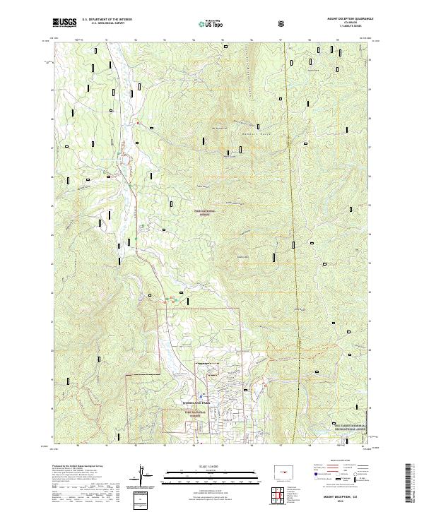 USGS Topographic Map – Mount Deception