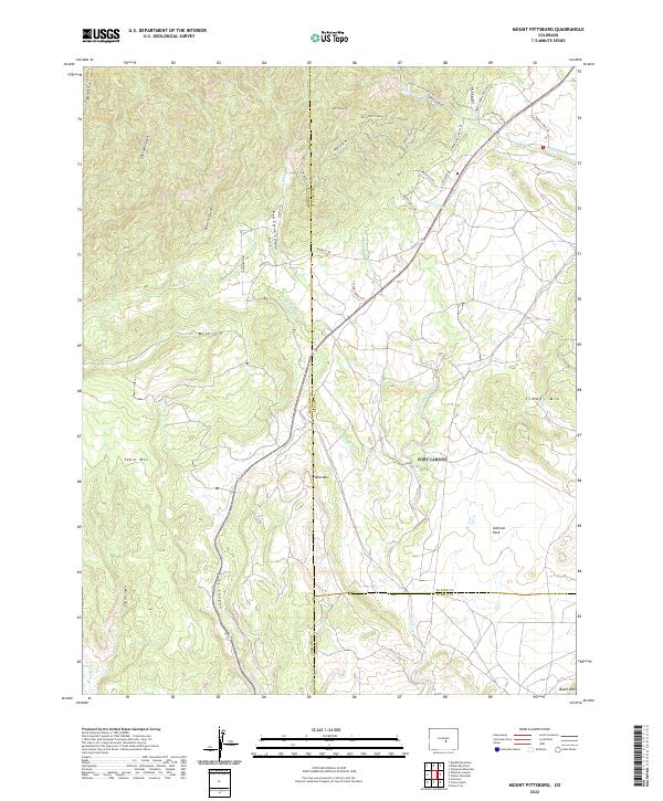 USGS Topographic Map – Mount Pittsburg