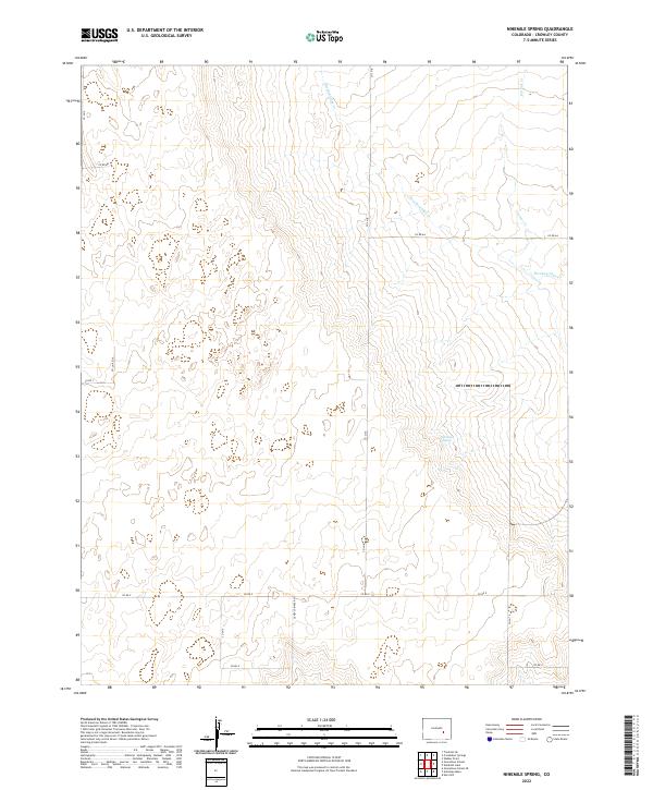 USGS Topographic Map – Ninemile Spring