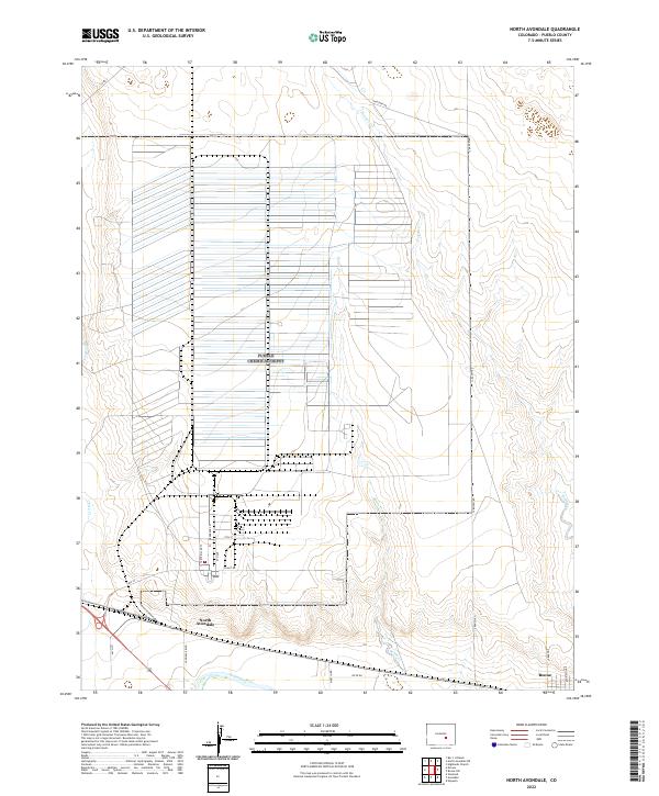 USGS Topographic Map – North Avondale