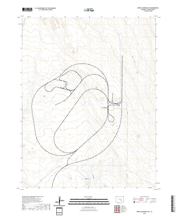 USGS Topographic Map – North Avondale NE