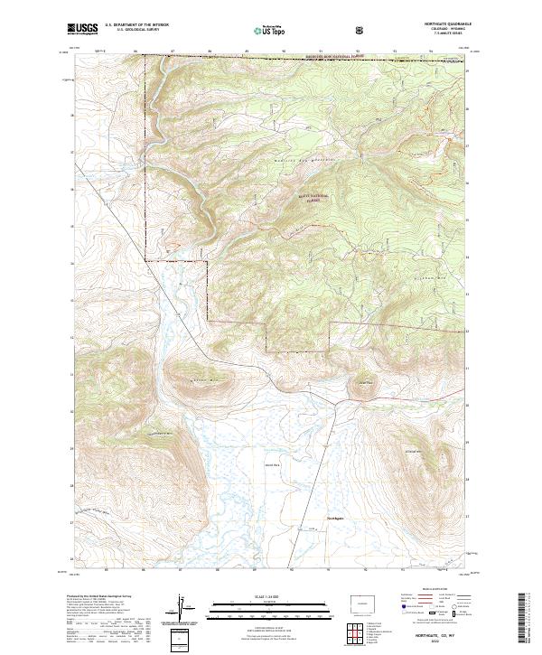 USGS Topographic Map – Northgate