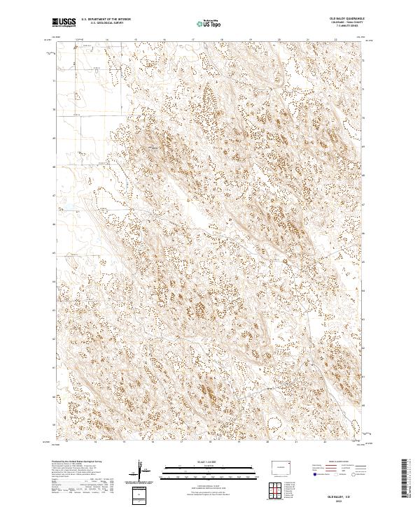 USGS Topographic Map – Old Baldy