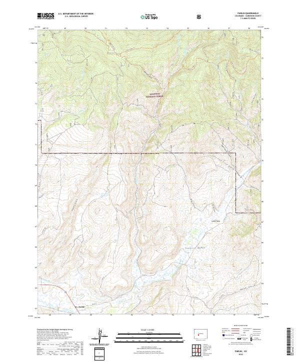 USGS Topographic Map – Parlin