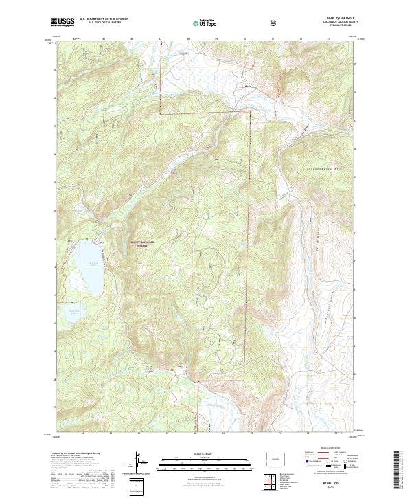 USGS Topographic Map – Pearl