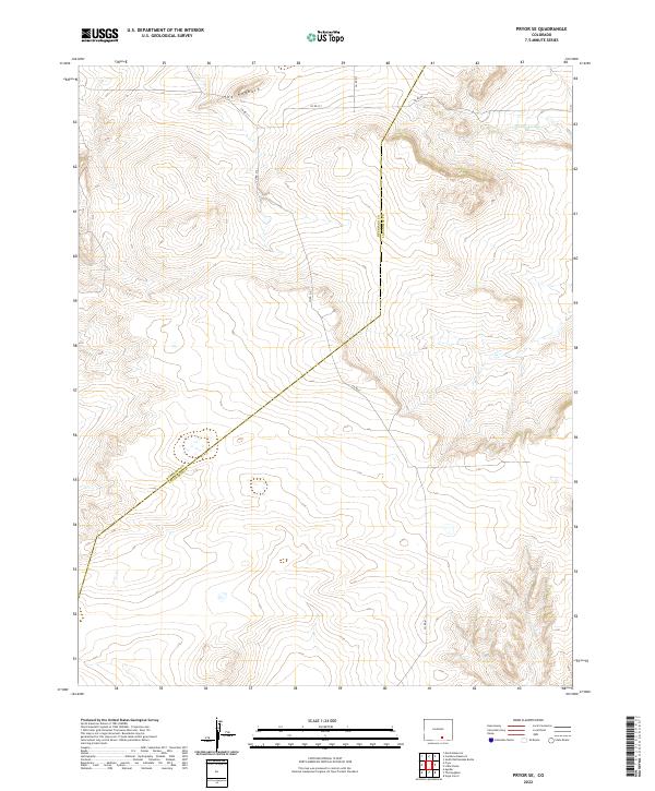 USGS Topographic Map – Pryor SE