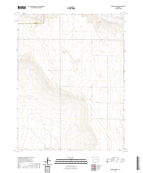 USGS Topographic Map – Punkin Center