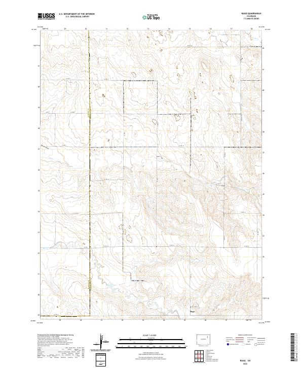 USGS Topographic Map – Rago