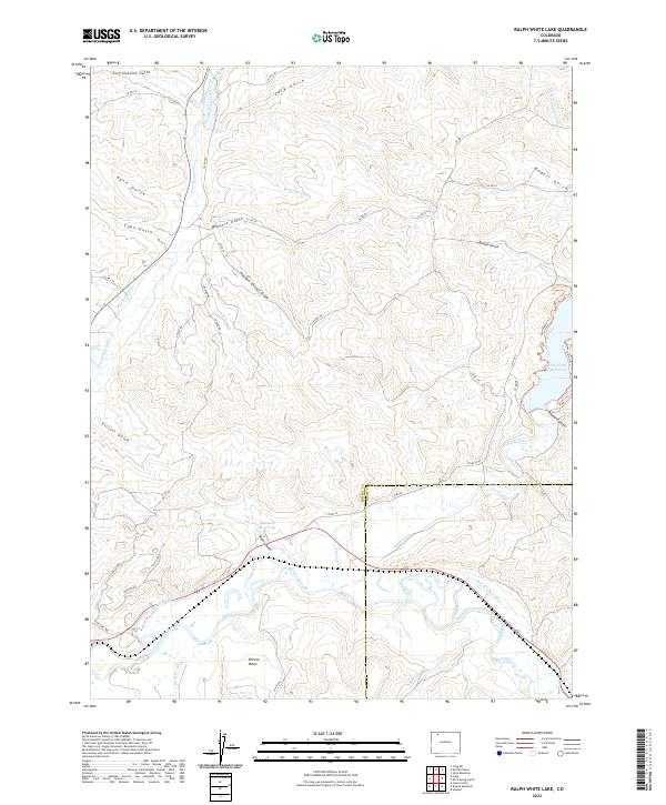 USGS Topographic Map – Ralph White Lake