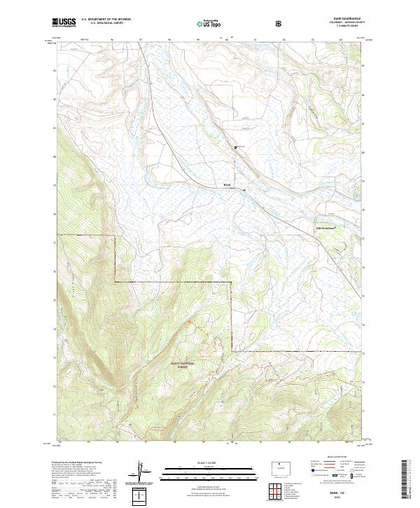 USGS Topographic Map – Rand