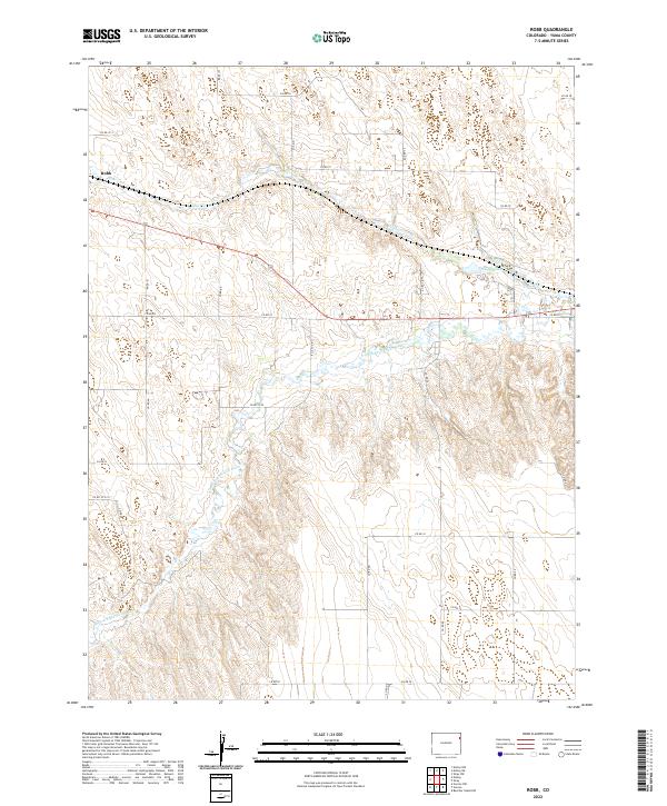 USGS Topographic Map – Robb
