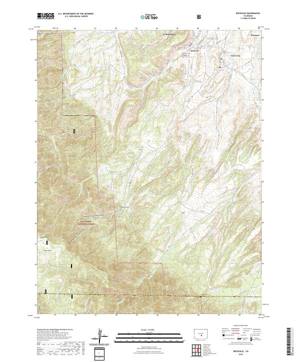 USGS Topographic Map – Rockvale
