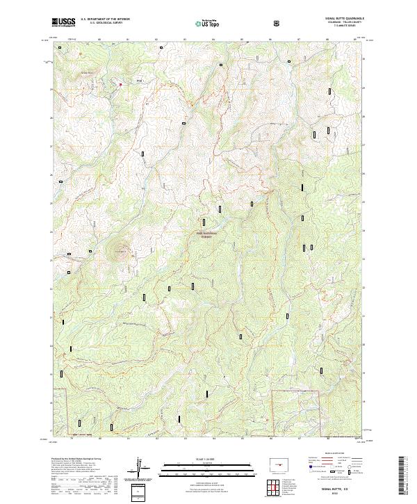 USGS Topographic Map – Signal Butte