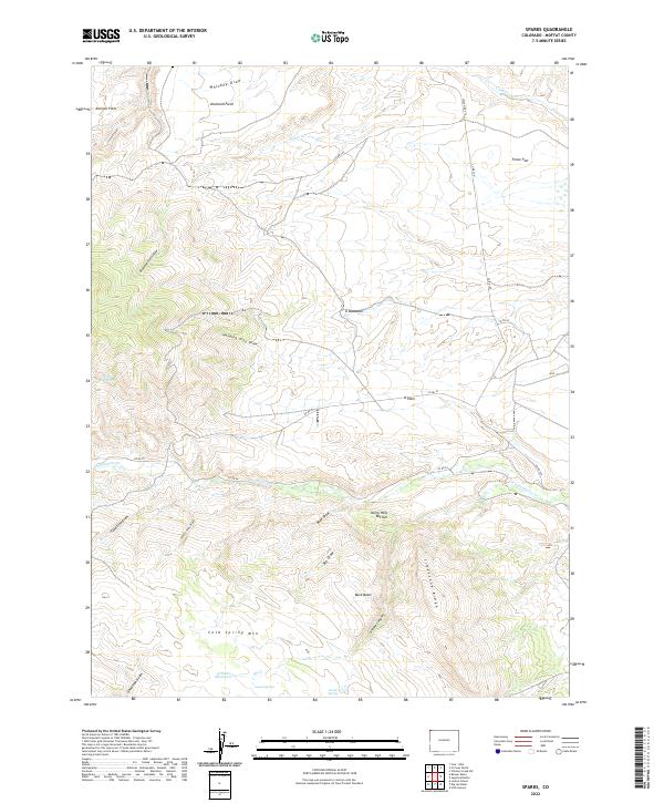 USGS Topographic Map – Sparks