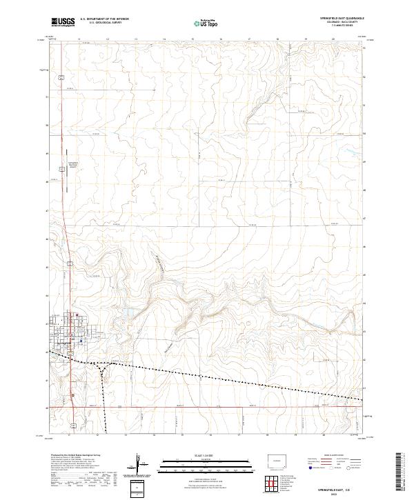 USGS Topographic Map – Springfield East