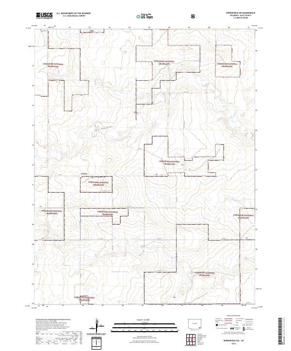 USGS Topographic Map – Springfield SW