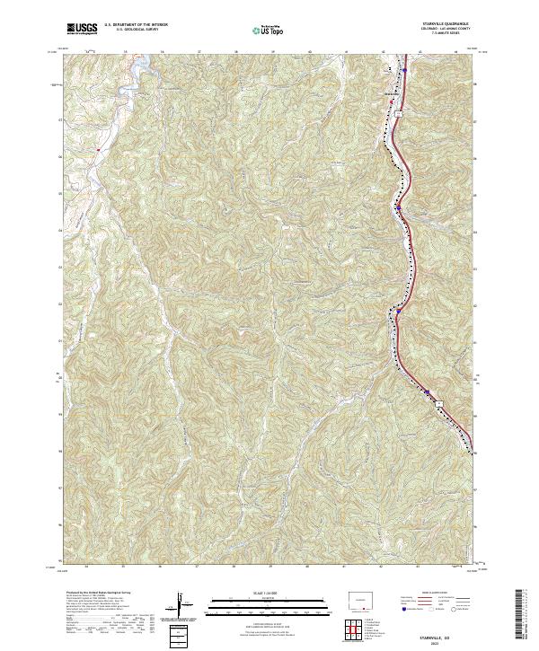USGS Topographic Map – Starkville