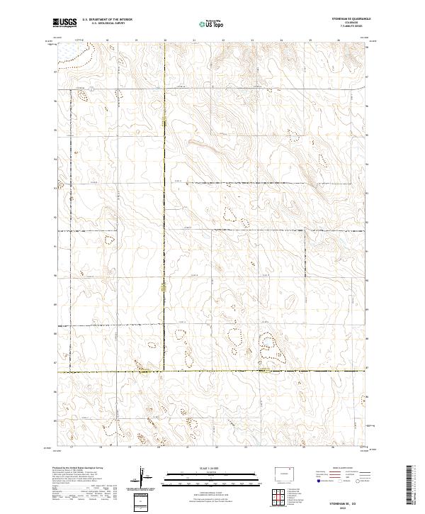 2022 Map of Stoneham SE, 2022 Print