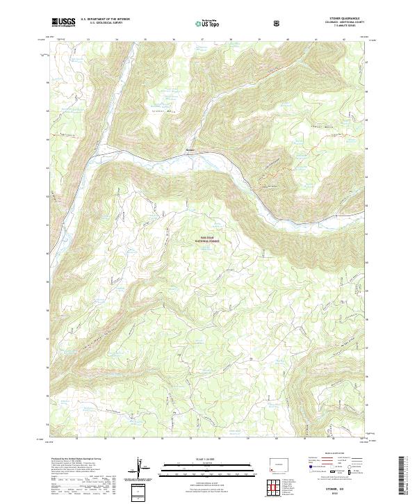 USGS Topographic Map – Stoner