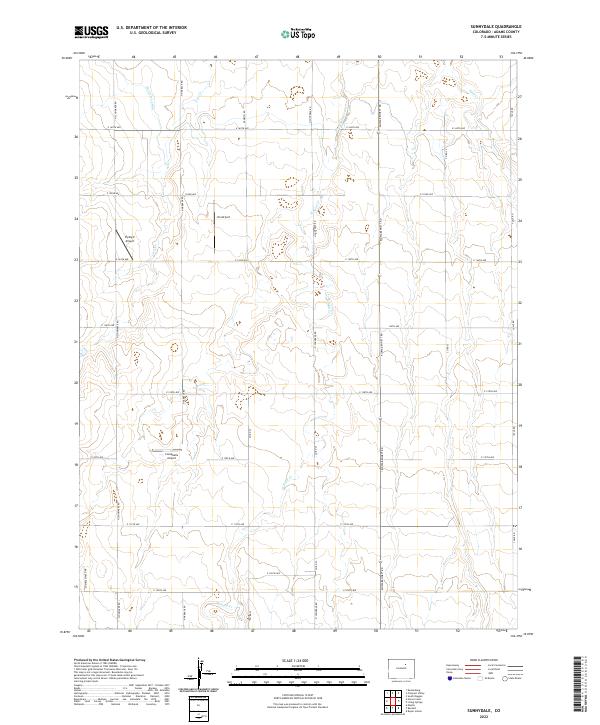 USGS Topographic Map – Sunnydale