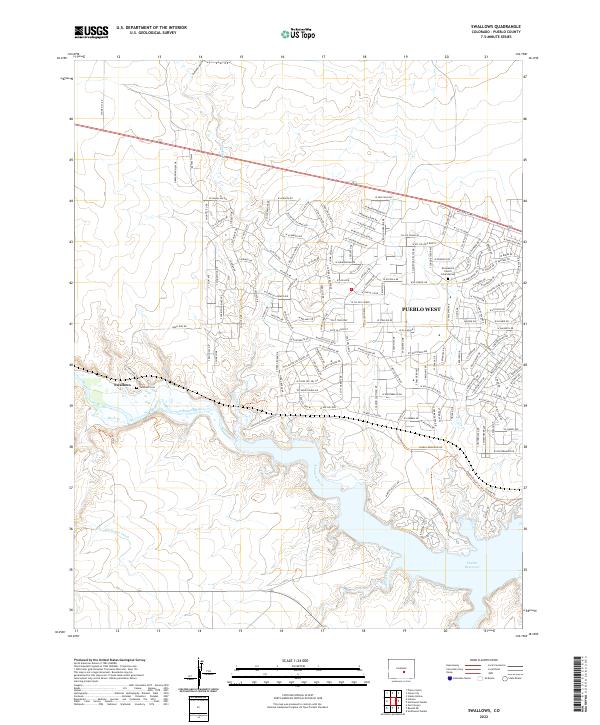 USGS Topographic Map – Swallows