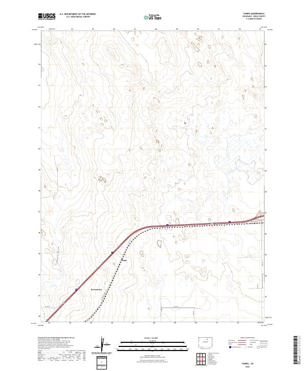 USGS Topographic Map – Tampa