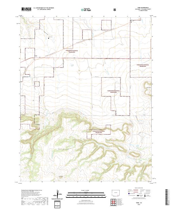 USGS Topographic Map – Tobe