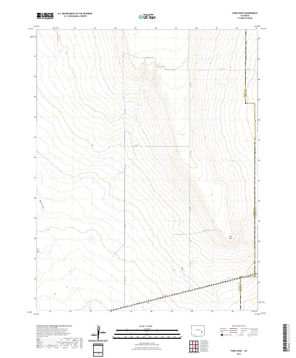 USGS Topographic Map – Todd Point