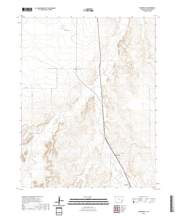 USGS Topographic Map – Toonerville