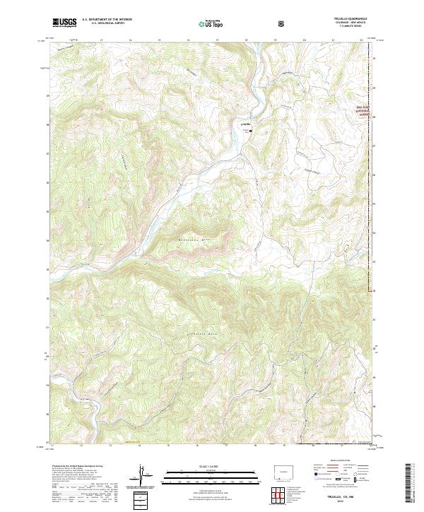 2022 Map of Trujillo, 2022 Print