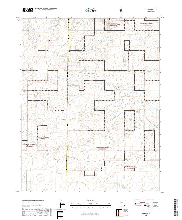 USGS Topographic Map – Utleyville