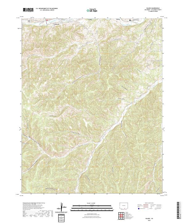 USGS Topographic Map – Valdez